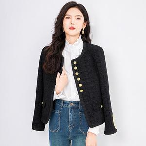 EAMT 여자재킷 트위드 YONG1 양모 코트 숏YJ1