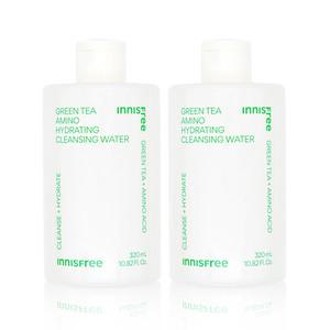 이니스프리 그린티 아미노 수분 클렌징 워터 320mL 2개