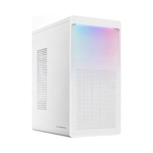 :마이크로닉스 WIZMAX 오로라 미니타워 컴퓨터 PC 케이스 (화이트)