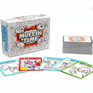 아주 무작위 카드 게임 머핀 타임 파티 게임 나이트 독특한 카드 14 세 이상 2-8 세용 빠른 플레이 200pcs