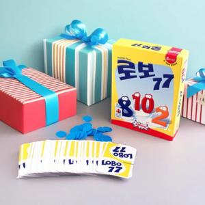 코리아보드게임즈 로보77 카드게임 순발력 계산 암기 연산 간단한 보드게임 집중력 향상
