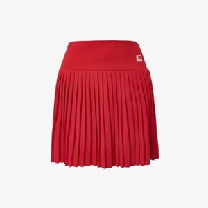 반바지 XQF FS2SKH2351F-RED 테니스 하이라이즈 플리츠 스커트