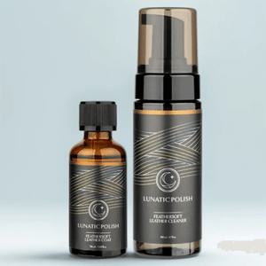불스원 루나틱폴리시 페더소프트 레더케어 세트 (크리너140ml + 코트50ml)