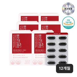 헤모철 플러스 엽산 60캡슐 x 6박스 (12개월분)