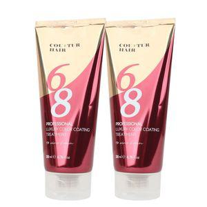 (2개)꾸띄르헤어 컬러코팅 트리트 와인브라운 200ml