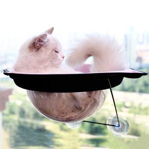 가또나인 고양이 UFO 아크릴 창문 해먹