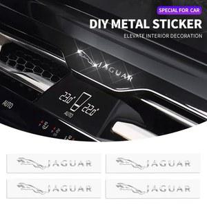 자동차 금속 엠블럼 로고 스티커, 재규어 XF XE XJ F 페이스 X 타입 S E I PACE XK XFR XKR 장식 스타일링