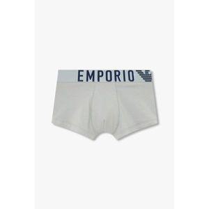 엠포리오 아르마니 EMPORIO ARMANI UNDERWEAR 남성 와이드 로고 밴딩 드로즈_그레이_0814112028 2402291458