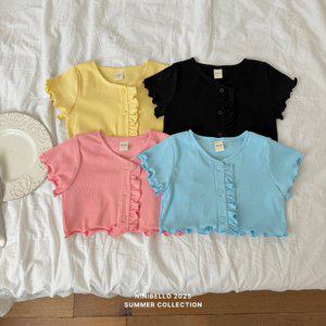 니니벨로 캔디프릴가디건 XS-2XL 25여름옷 아동복