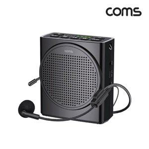 [기타](COMS) 블루투스 v5.3 마이크 무선 앰프 스피커(블랙)