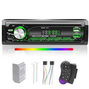 포트 CD 싱글 분리형 USB 컬러 블루투스 DIN 자동차 AM/FM 멀티 MP3 라디오 스테레오 플레이어 MP15 L