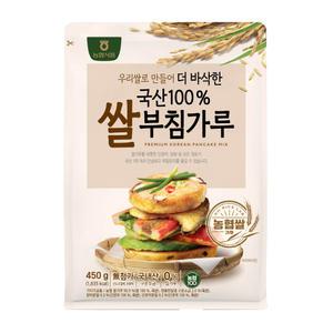 농협 국산 100% 쌀부침가루 450gX7개