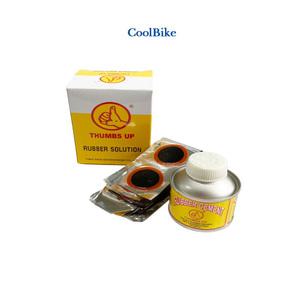 휴대용펑크패치 튜브수리 대만제품 thumps up 본드60ml + 패치30장