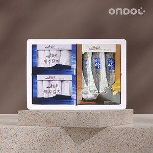 [온도씨]제주 수산물 선물세트 모듬 9호 (은갈치 대 2미/고등어살 중 6팩)