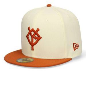 뉴에라 요미우리 자이언츠 5950 59FIFTY NPB 클래식 오렌지 아이보리 야구모자
