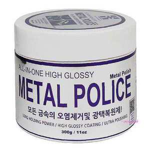 고광택 휠세정제 메탈폴리스 금속광택복원 300g opq113