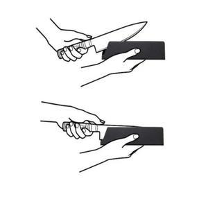 낚시 무거운 플라스틱 집 주방 칼 요리사 산토쿠 스시 회 식 슬라이스 1