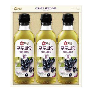 백설 포도씨유 선물세트3호 명절 선물세트