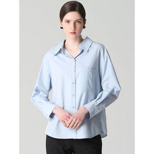 [쉬즈미스]오픈 카라 코튼 셔츠  택가격  168000원 _P384826344