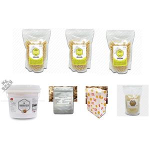카라멜팝콘 재료 세트 K-7 (약 100명분 - 옥수수 3kg + 오일 + 소금 150g + 카라멜슈가 1kg + 봉투 100장)