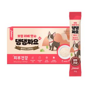 보령 리버펫 댕댕짜요 플러스 피부건강 강아지간식 30개입