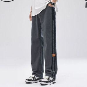 엔제조이 남성바지 빈티지 스트라이프 캐주얼팬츠 new2