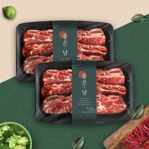 [신세계라이브쇼핑][웰던푸드] 호주산 LA갈비 2kg (1kg x 2팩)