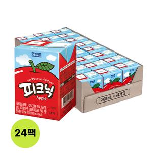 피크닉 사과 200ml 24팩/