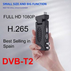 TV 수신기 DVBT2 H 265 TDT EU EPG 리시버 지상 디지털 국가용 지지대 HD DVB T2 위성 와이파이 튜너 FTA PVR