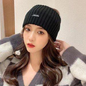 [셀러허브 1][HYIJQMD2_4B]운동헤어 포근한 심플 니트 골지 3컬러