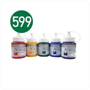 아크릴물감 신한 아크릴물감 250ml 599 카드늄그린 1개