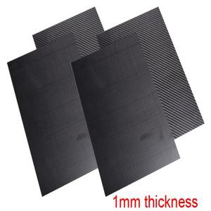 탄소 섬유 강화 플라스틱 판, CFRP CNC 조각 모형 항공기, 두께 1mm, 3K 시트
