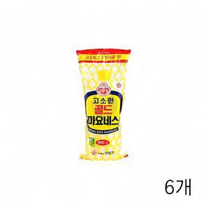 오뚜기 고소한 골드 마요네즈 800g X 6개 소스 소스류 네스 샐러드 드레싱