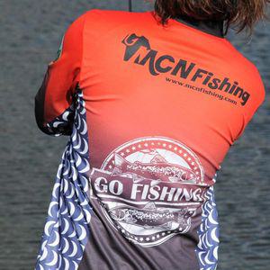 (MFJL-GO FISHING)고 피싱 mcn낚시단체복 의류낚시 상의 스포츠 레저용상의 용긴팔티 용티 아웃도어옷 낚시