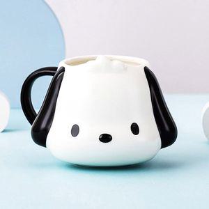 포차코 페이스 입체 머그컵 400ml 스텐 유아 물컵 아동 양수 빨대 이유식기
