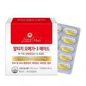 최신 nTG 오메가3 알티지오메가3 비건 EPA 식물성 뼈건강 인지력 TG오메가3 dha