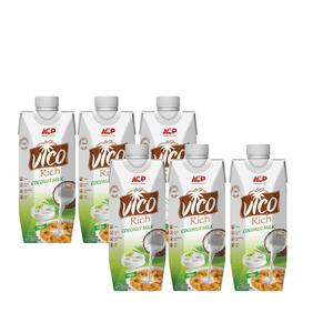 비코리치 코코넛밀크 코코넛밀크요리 베트남코코넛커피재료 330ml 6팩