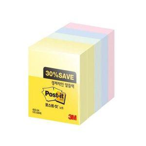3M)포스트-잇 노트(653-5A 알뜰팩/51x38mm
