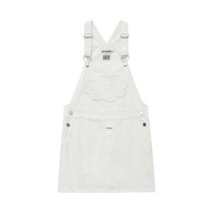 [국내매장판] 데이지신드롬 점프슈트 DAISY X 마리떼 W FLOWER OVERALL SKIRT ivory 123321