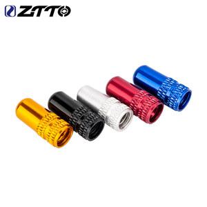 ZTTO 자전거 프레스타 밸브 프랑스 타이어 FV 내부 튜브 방진 커버 알루미늄 합금 부품 MTB 로드 바이크