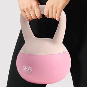 [기타]힙라인 소프트 케틀벨 핑크 6kg 피트니스 폭풍감량 크로스핏 여성용