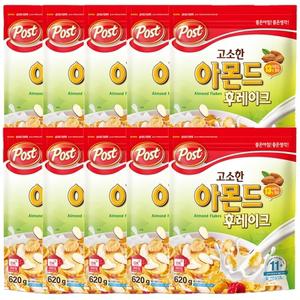동서 포스트 고소한아몬드후레이크 620G x 10개