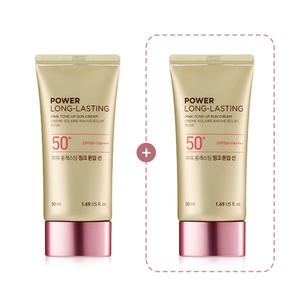 [하나더] 더페이스샵 파워 롱래스팅 핑크 톤업 선 50ml