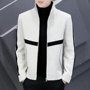 마킷2 남자 항공 점퍼 가을 골드밍크 집업 슬림핏 차이나지퍼 코트 재킷 모직 젠4