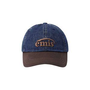 EMIS 이미스 WASHED DENIM BALL CAP-BLUE/BROWN 544492
