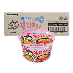 삼양 까르보불닭볶음면 큰컵 105gx16개