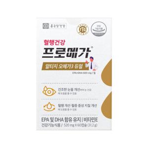 종근당 조인성 프로메가 알티지 오메가 3 듀얼 3박스