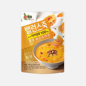 샘표 밸런스죽 통팥늙은호박죽 420g