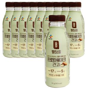 밸런스밀 견과 프로틴 쉐이크 10개 아침 식사대용 선식