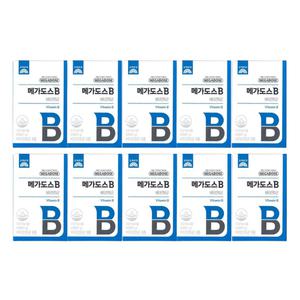 고려은단 메가도스B 비타민B군 850mg x 60정 10개
